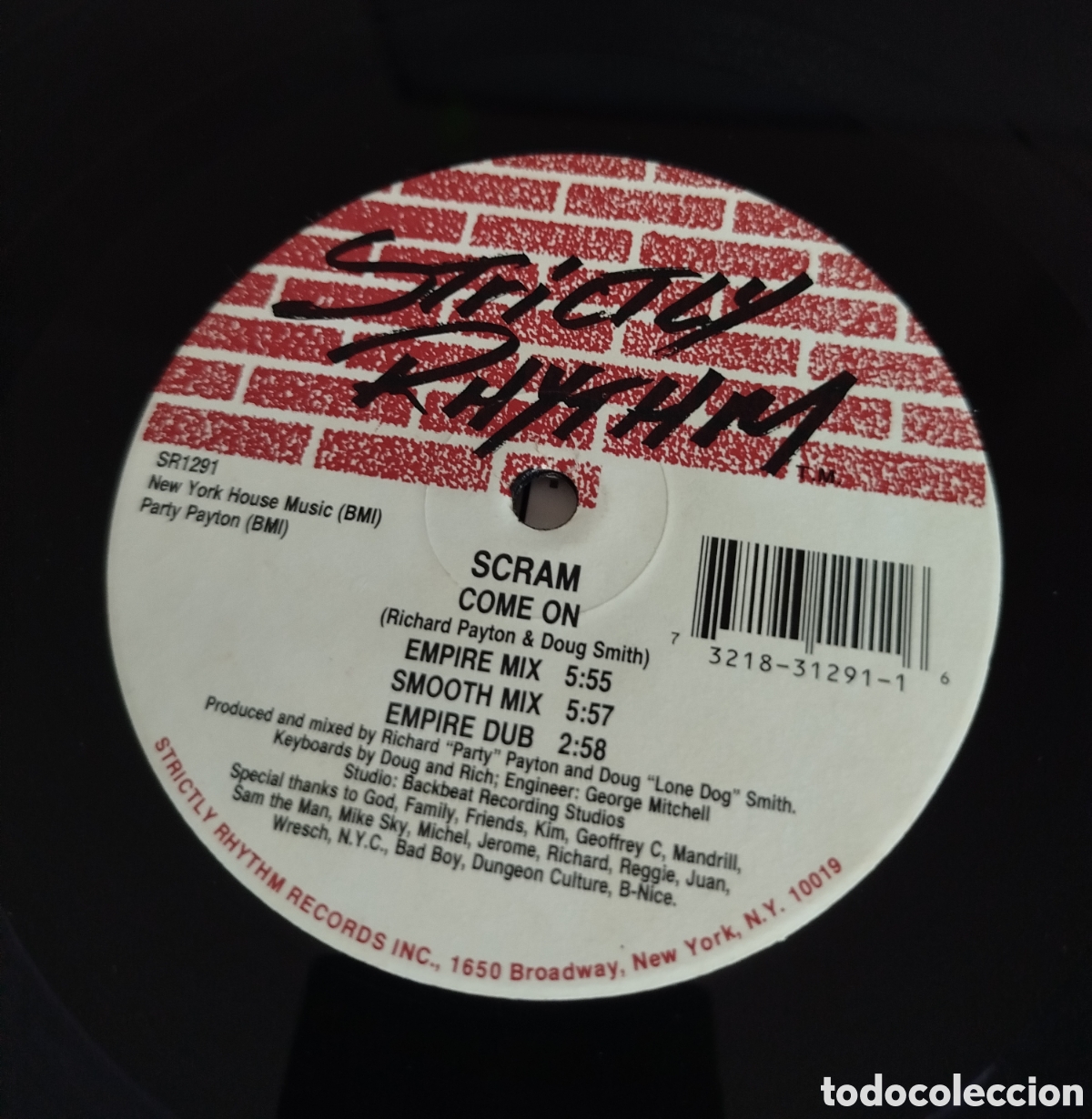 Discos de vinilo: Scram - lead me / come on