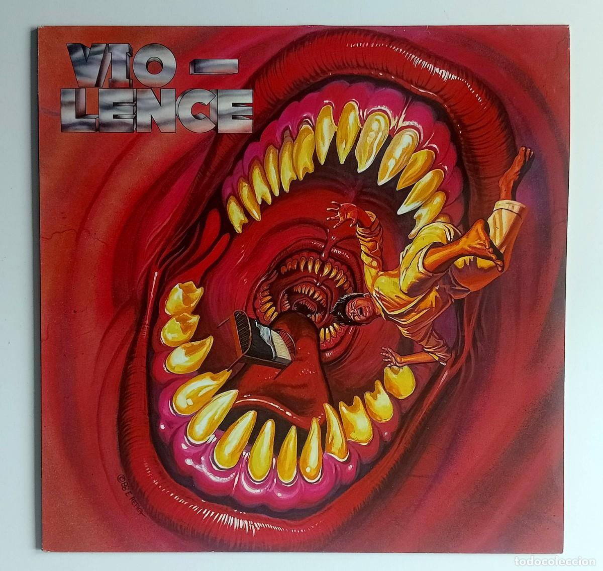 Discos de vinilo: LP VIO-LENCE - ETERNAL NIGHTMARE - Foto 1