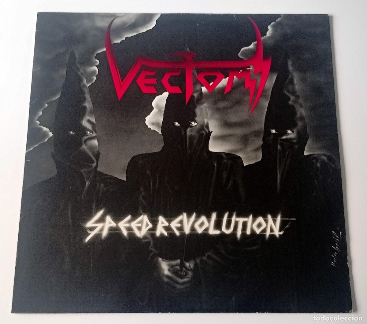 Discos de vinilo: LP VECTOM - SPEED REVOLUTION - Foto 1