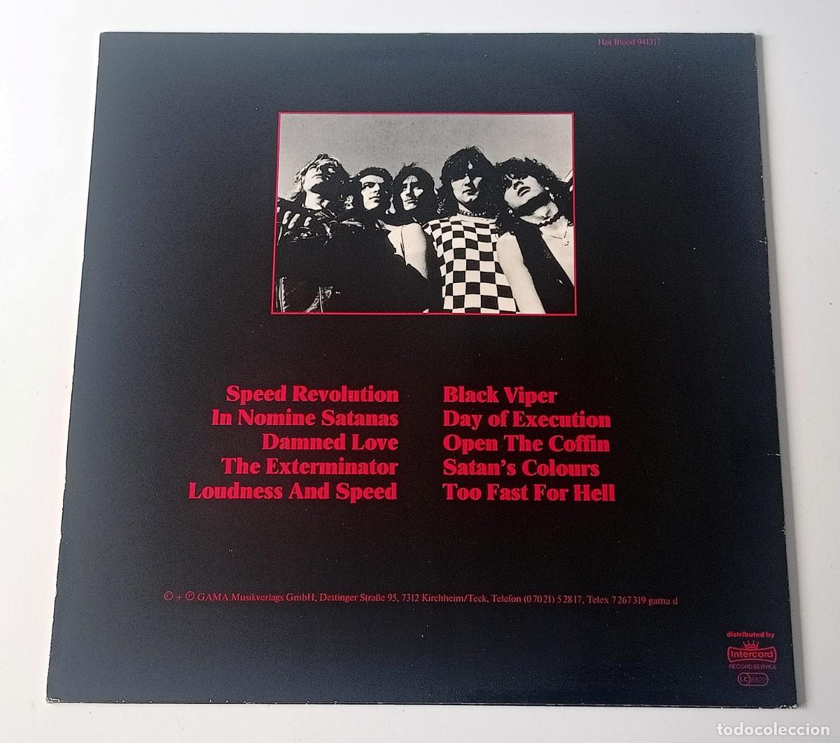 Discos de vinilo: LP VECTOM - SPEED REVOLUTION - Foto 2