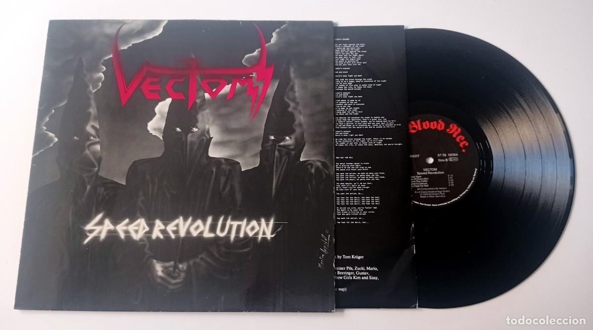 Discos de vinilo: LP VECTOM - SPEED REVOLUTION - Foto 3