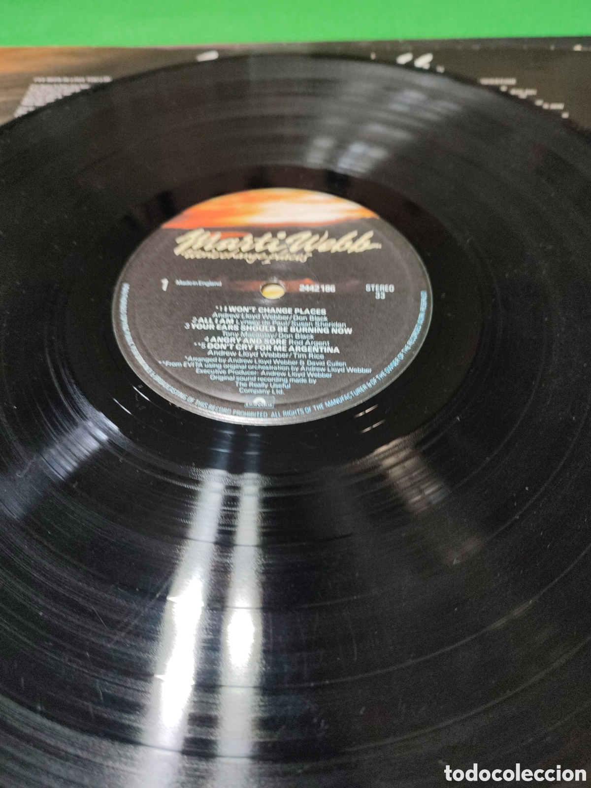 Discos de vinilo: Marti Webb - Wont change places 1980 - Foto 3