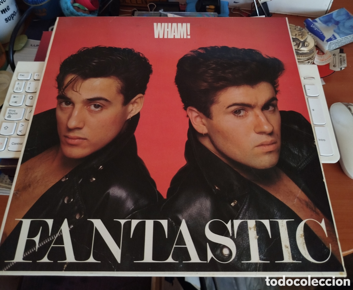 Discos de vinilo: Wham! - Fantastic. Edici&oacute;n espa&ntilde;ola