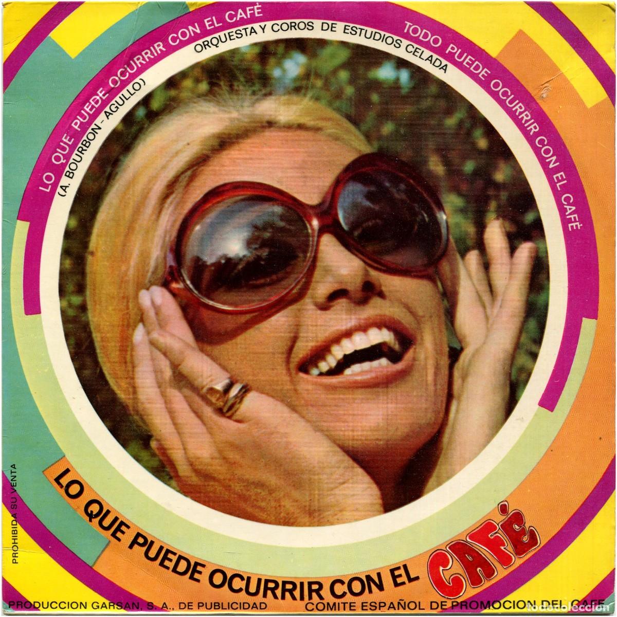 Discos de vinilo: Orq. y Coros de Estudios Celada S.A. - Lo Que Puede Ocurrir Con El Caf&eacute; - SG Spain 1968 - EX/VG+