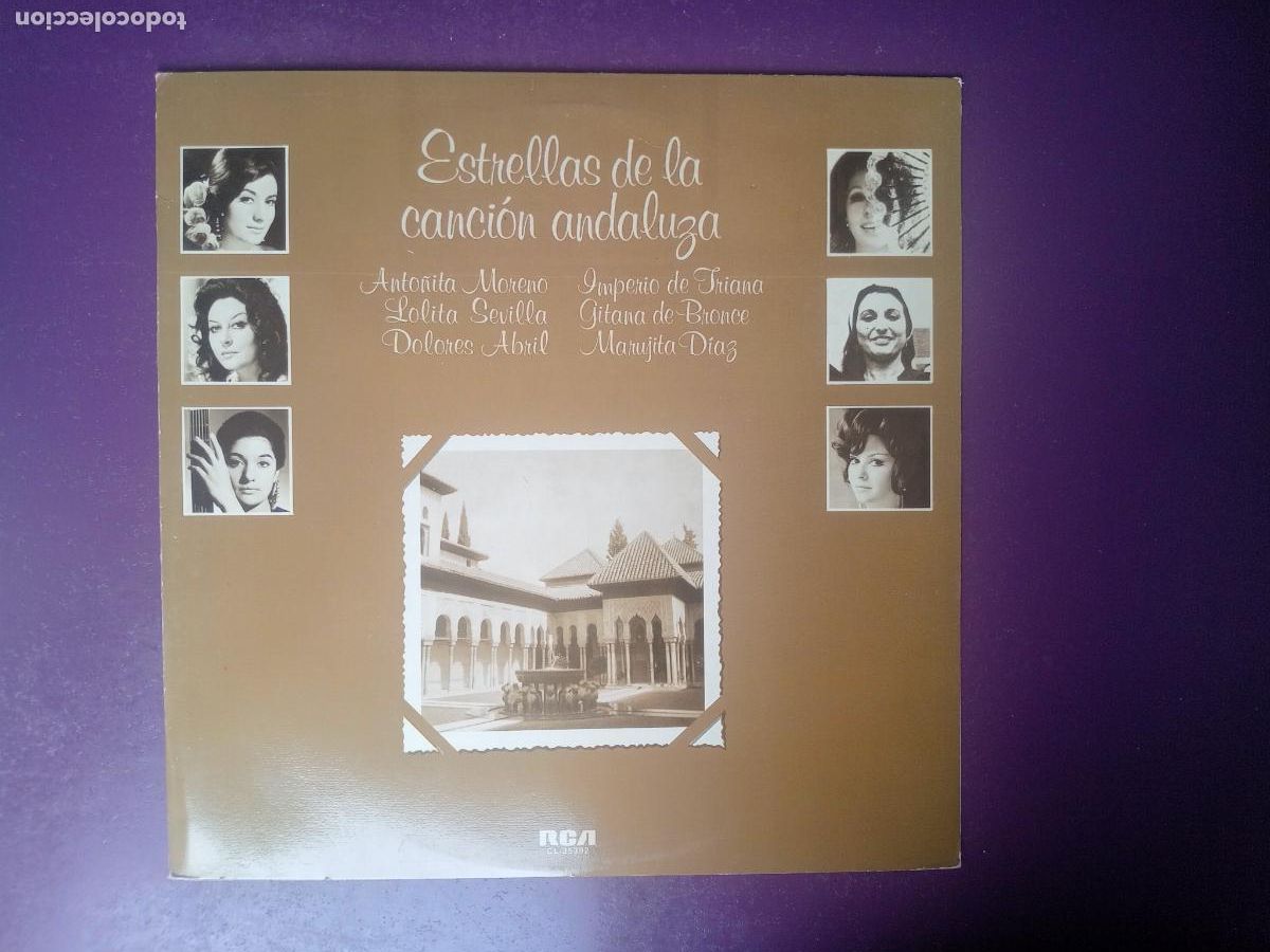 Discos de vinilo: ESTRELLAS DE LA CANCION ANDALUZA LP RCA 1973 - IMPERIO TRIANA - LOLITA SEVILLA - GITANA BRONCE ETC