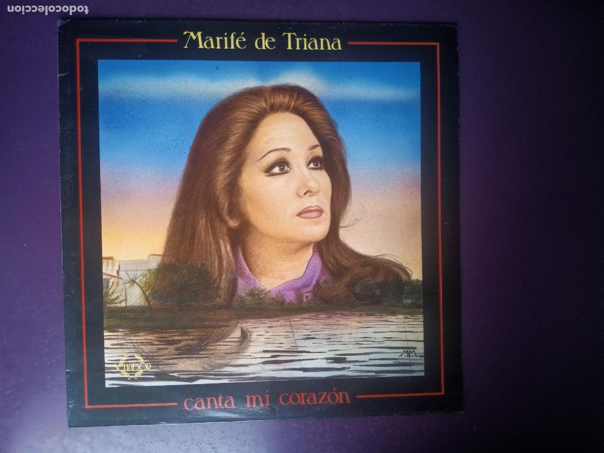 Discos de vinilo: MARIF&Eacute; DE TRIANA &ndash; CANTA MI CORAZ&Oacute;N - LP SENADOR 1990 - COPLA - CANCION ESPA&Ntilde;OLA - FLAMENCO - NUEVO