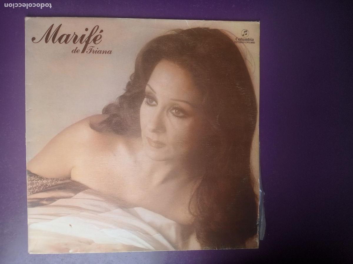 Discos de vinilo: MARIF&Eacute; DE TRIANA - LP COLUMIA 1978 - COPLA - CANCION ESPA&Ntilde;OLA - TENGO MIEDO+11