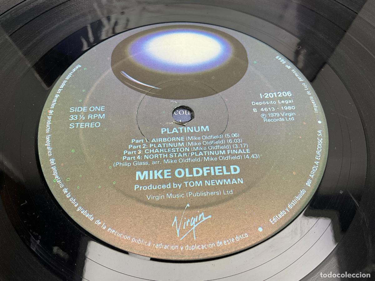 Discos de vinilo: LP VINILO - MIKE OLDFIELD - PLATINUM - VIRGIN 1979 - Foto 2