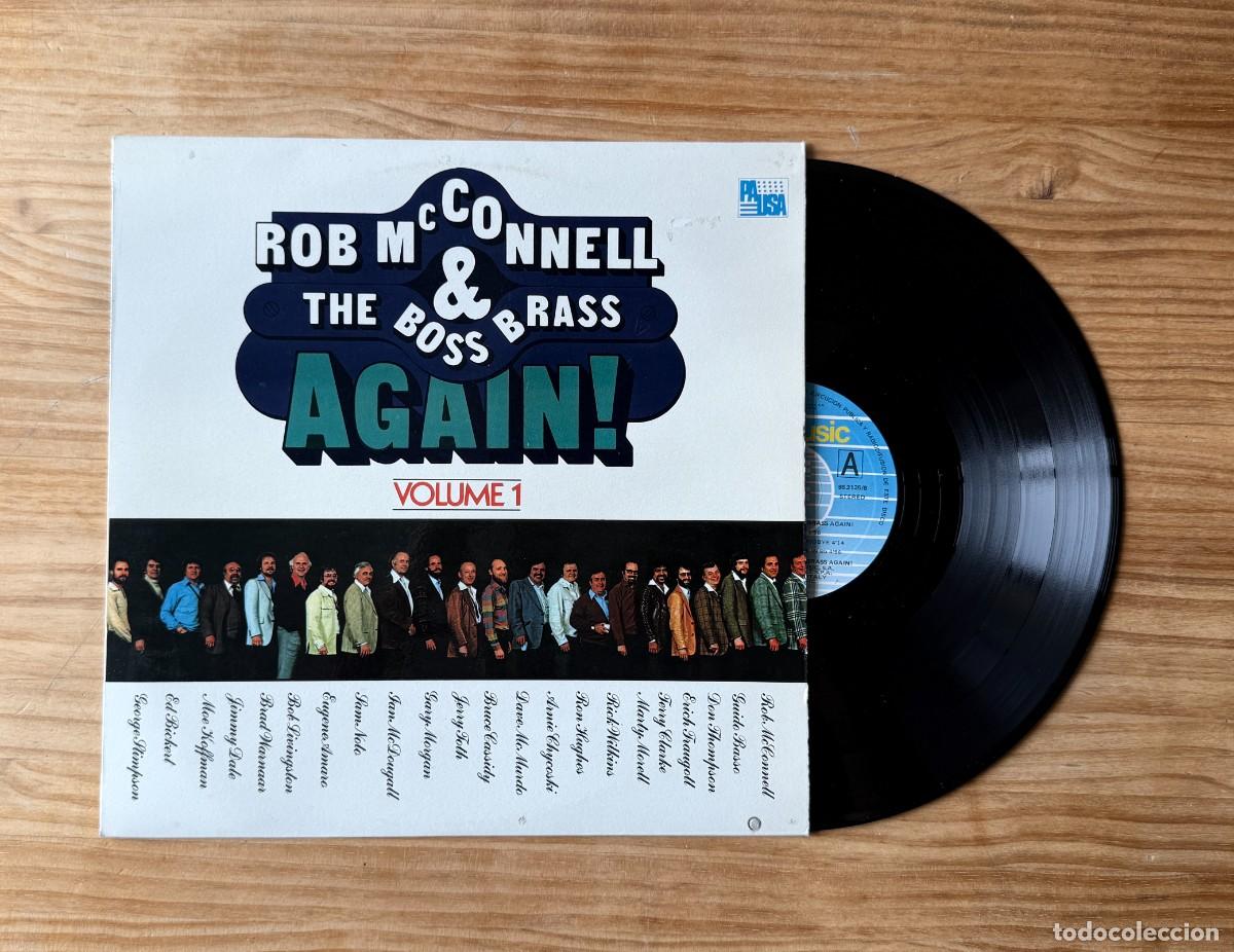 Dischi in vinile: Rob McConnell y The Boss Brass - Again! Vol. 1 y 2. Spain 1985