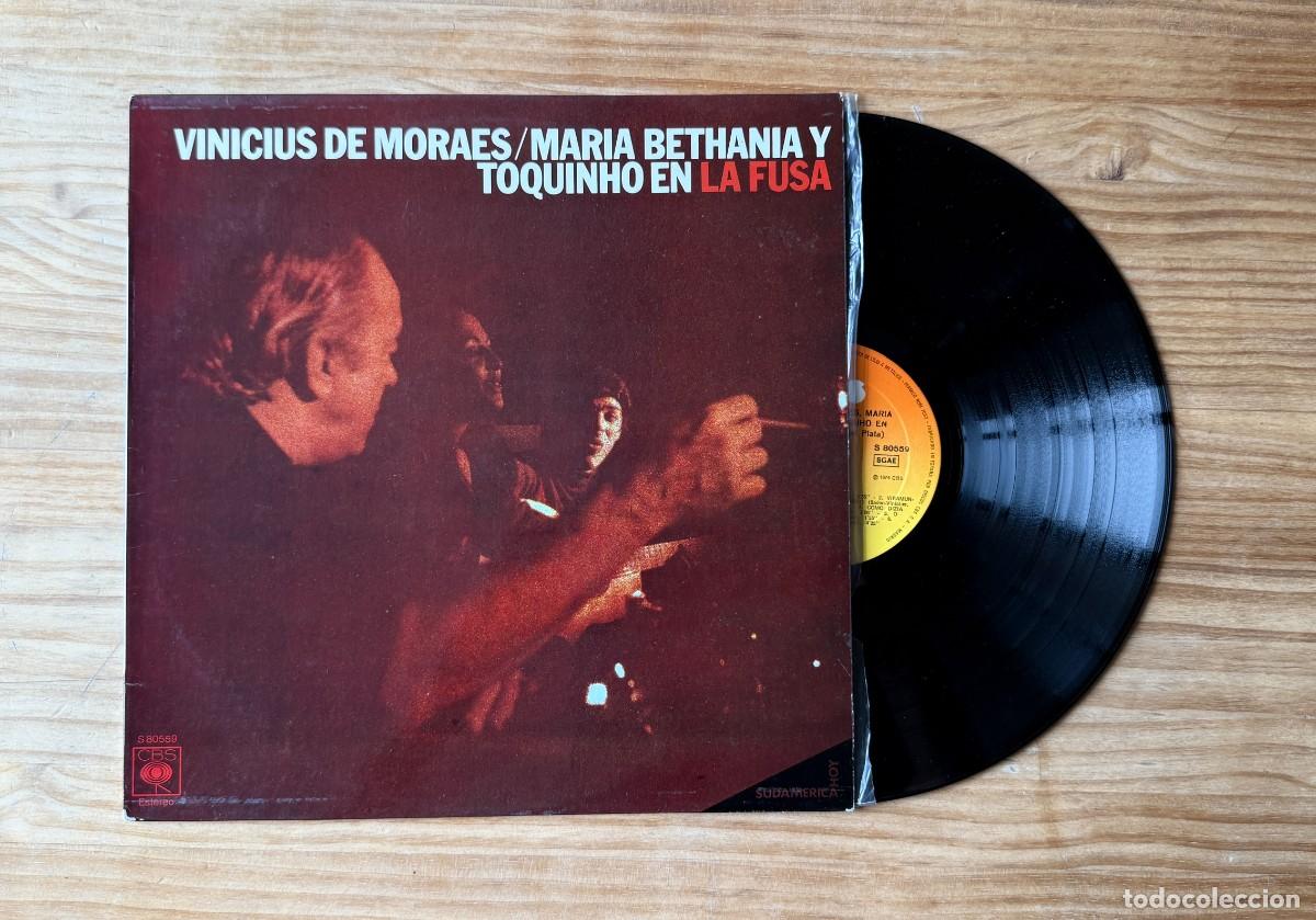 Vinyl records: Vinicius De Moraes / Maria Bethania y Toquinho &ndash; En La Fusa. Spain 1974