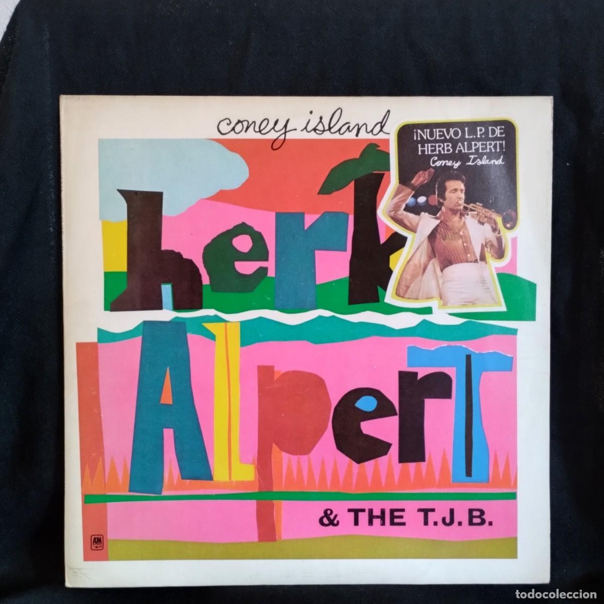 Discos de vinilo: LP Herb Alpert & The T. J. B.* - Coney Island (LP, Album) 1975 Espa&ntilde;a, excelente