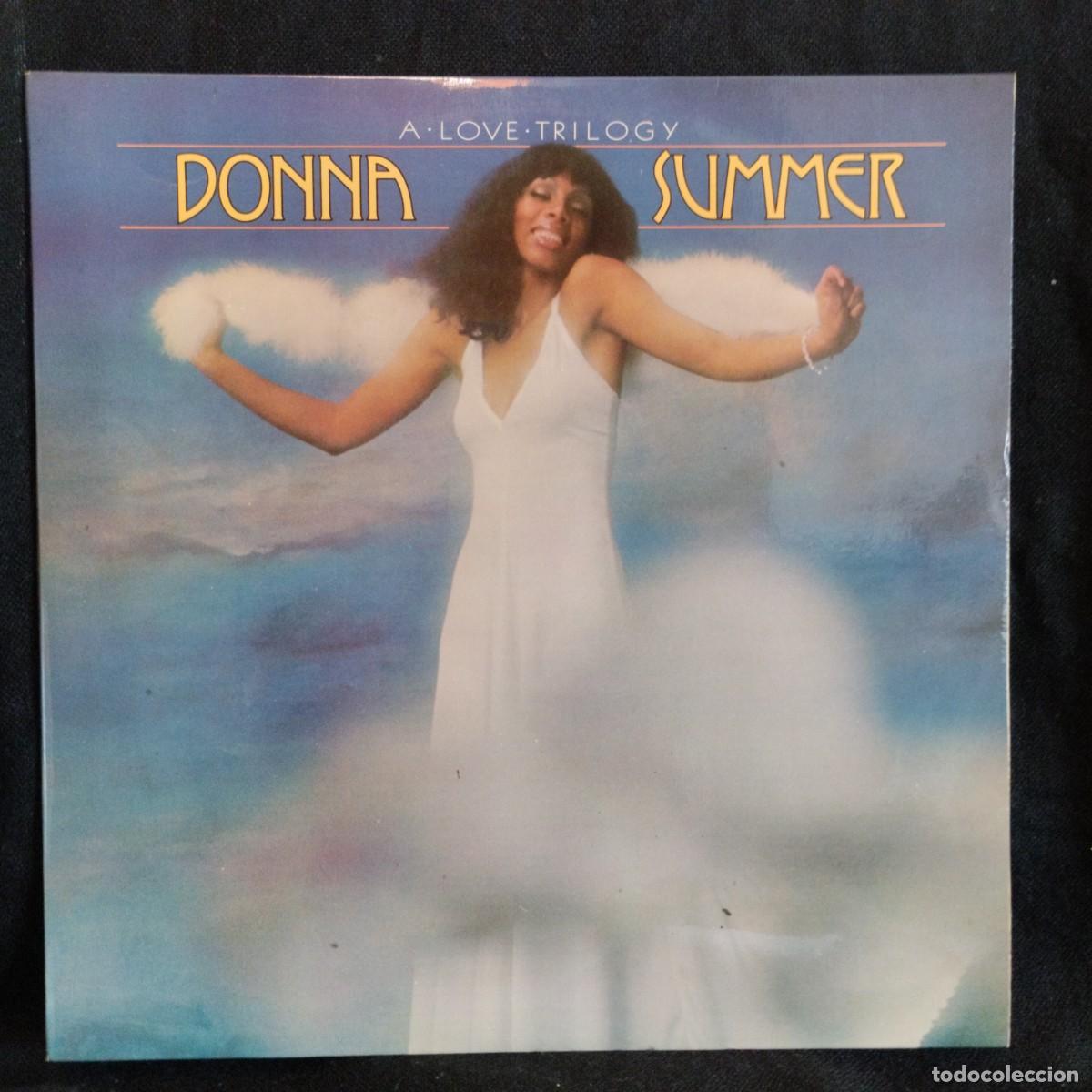 Dischi in vinile: LP Donna Summer - A Love Trilogy (LP, Album, P/Mixed) 1976 Espa&ntilde;a