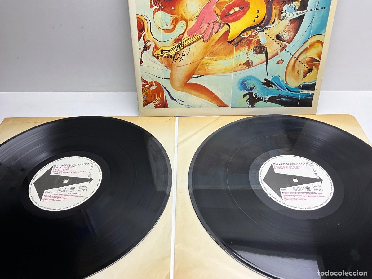 Discos de vinilo: DOBLE LP VINILO - DIRE STRAITS - ALCHEMY - V&Eacute;RTIGO 1984 - Foto 5