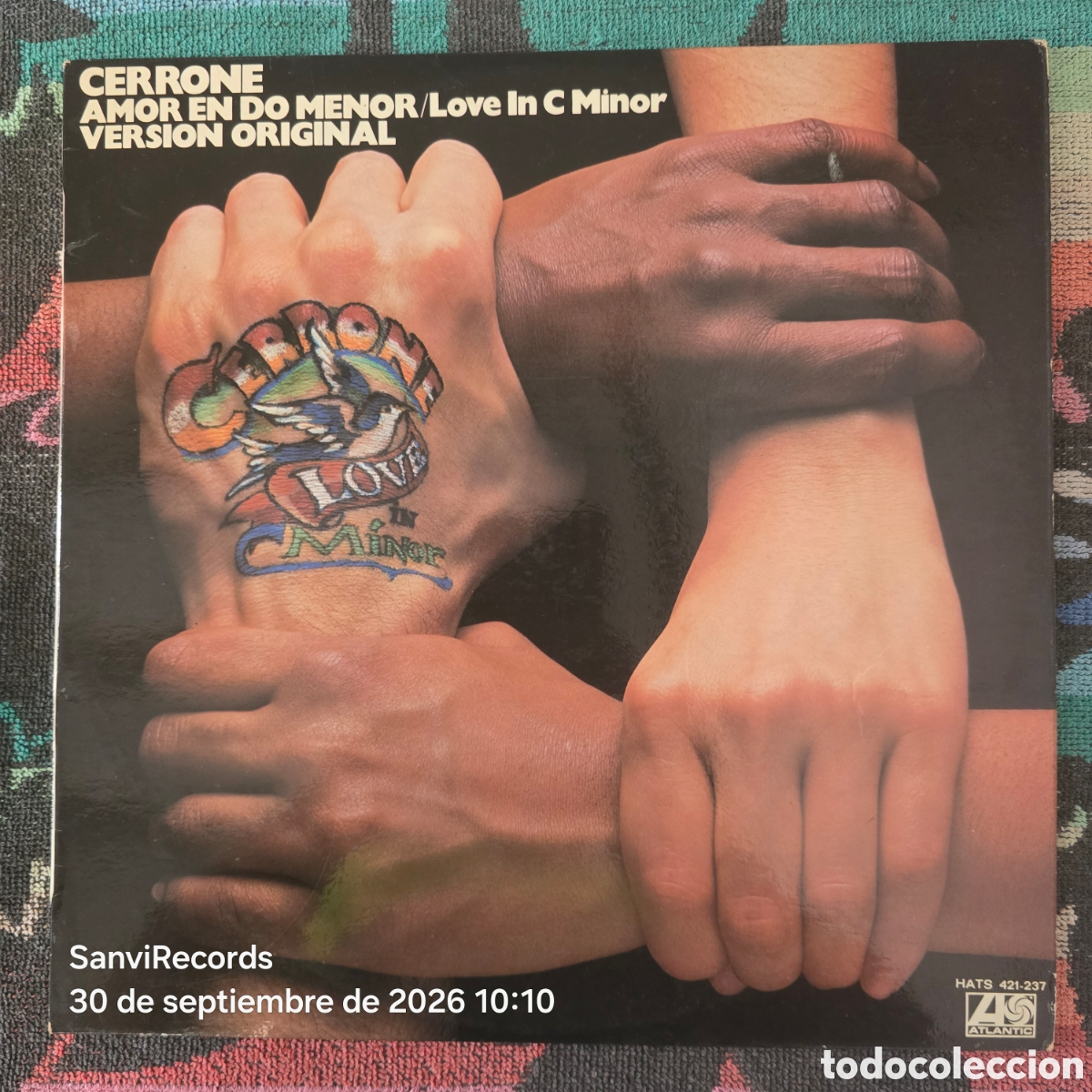 Discos de vinilo: [LP] CERRONE: AMOR EN DO MENOR, LOVE IN C MINOR (ATLANTIC) (1977)