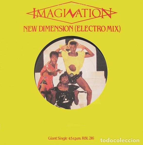 Discos de vinilo: IMAGINATION: New Dimension (Electro Mix). MAXI EN VINILO.