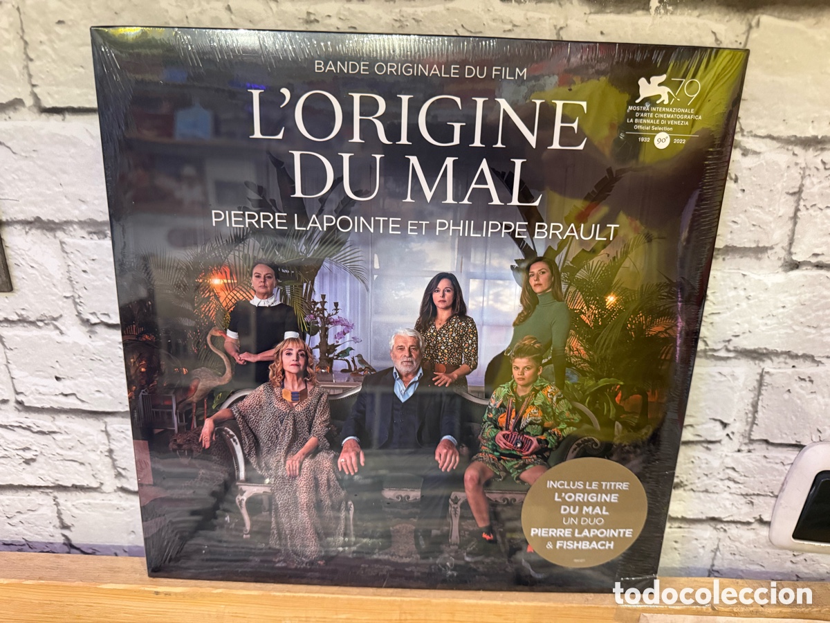 Discos de vinilo: Pierre Lapointe Et Philippe Brault &lrm;&ndash; L'origine Du Mal. Lp vinilo bso precintado.