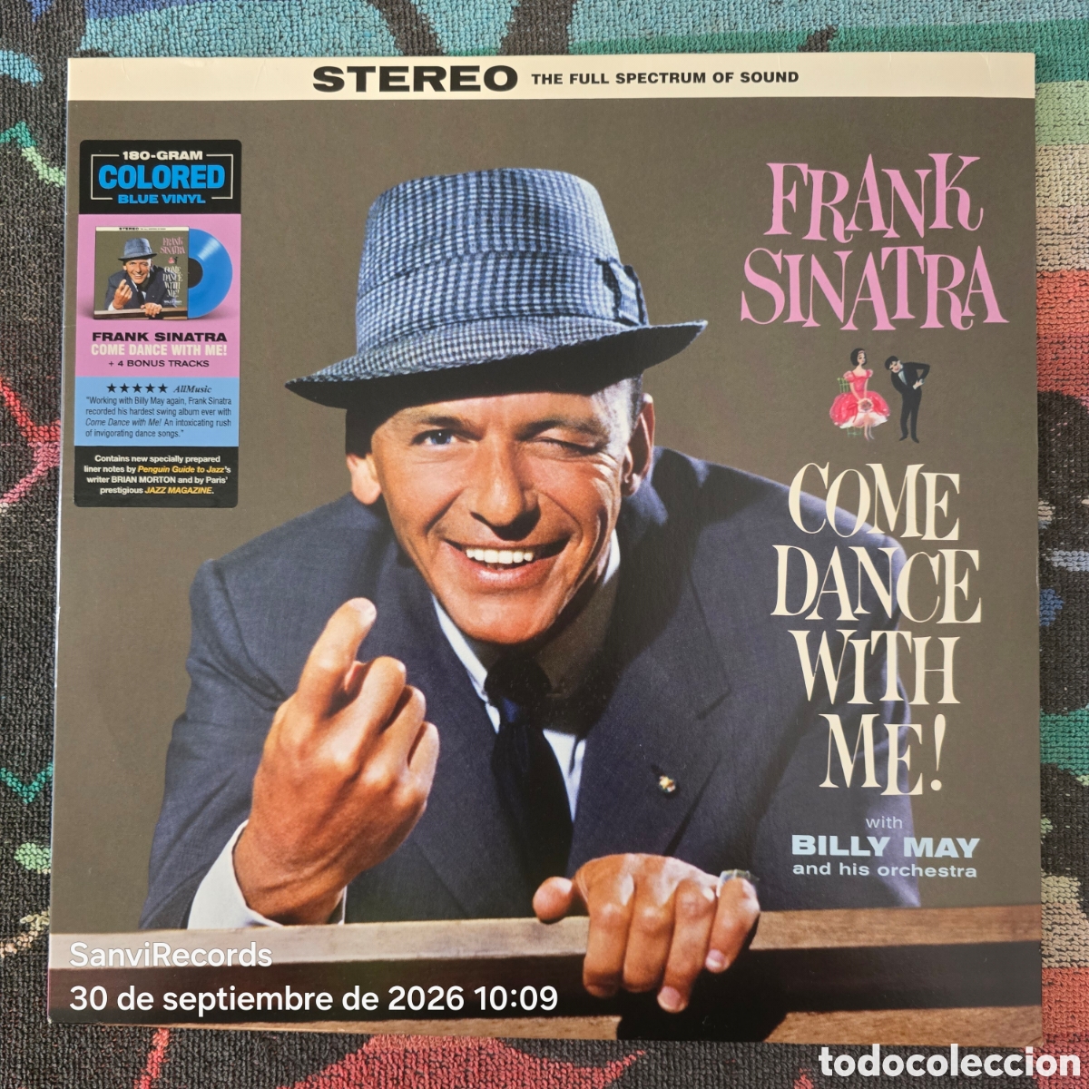 Discos de vinilo: [LP] FRANK SINATRA, BILLY MAY: COME DANCE WITH ME! (20TH CENTURY) (2025)