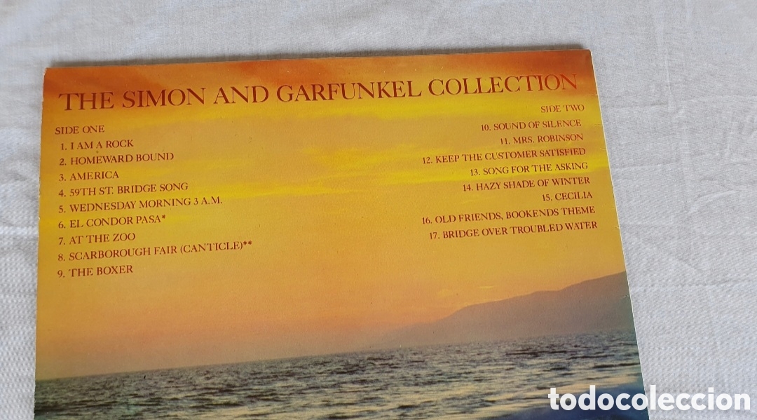 Discos de vinilo: Vinilo Simon & Garfunkel &ndash; The Collection (Edici&oacute;n 1981) - Foto 3
