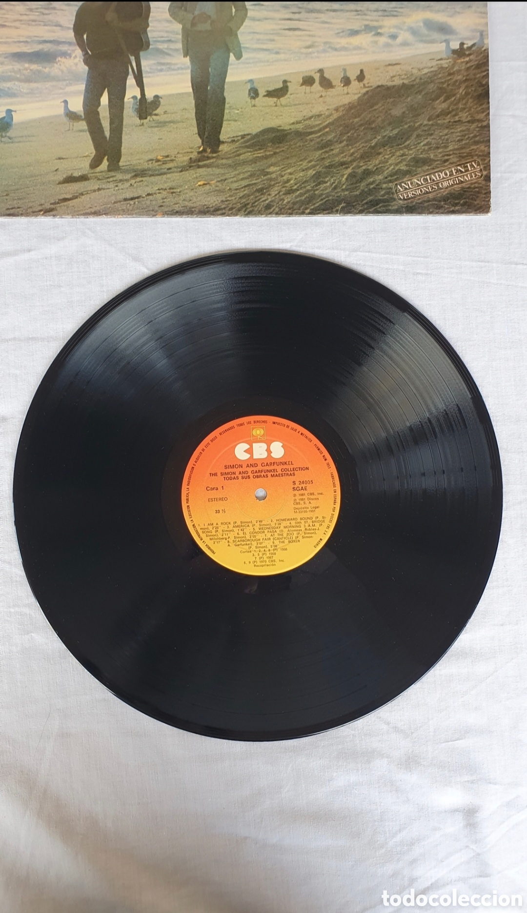 Discos de vinilo: Vinilo Simon & Garfunkel &ndash; The Collection (Edici&oacute;n 1981) - Foto 5