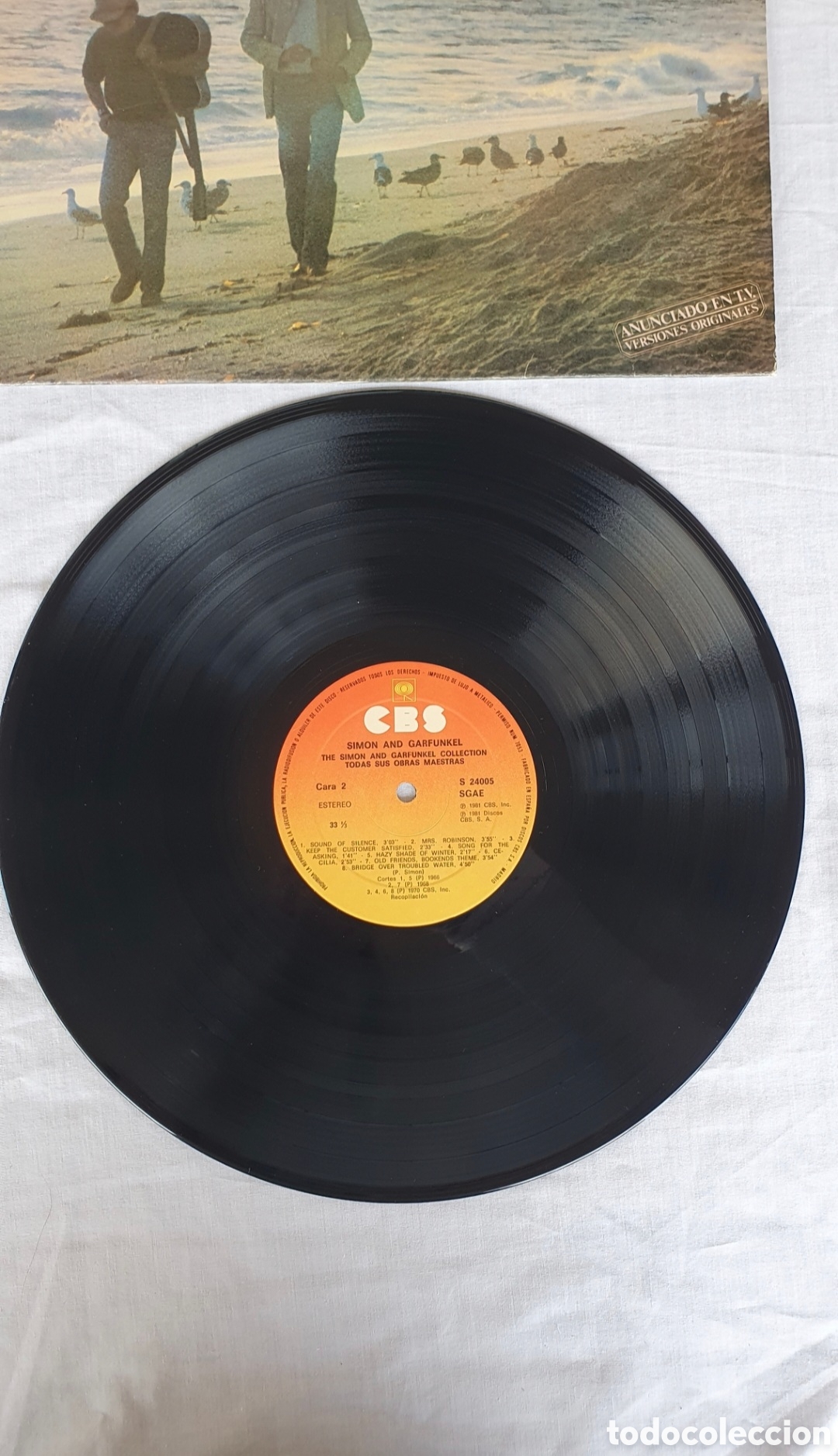 Discos de vinilo: Vinilo Simon & Garfunkel &ndash; The Collection (Edici&oacute;n 1981) - Foto 6