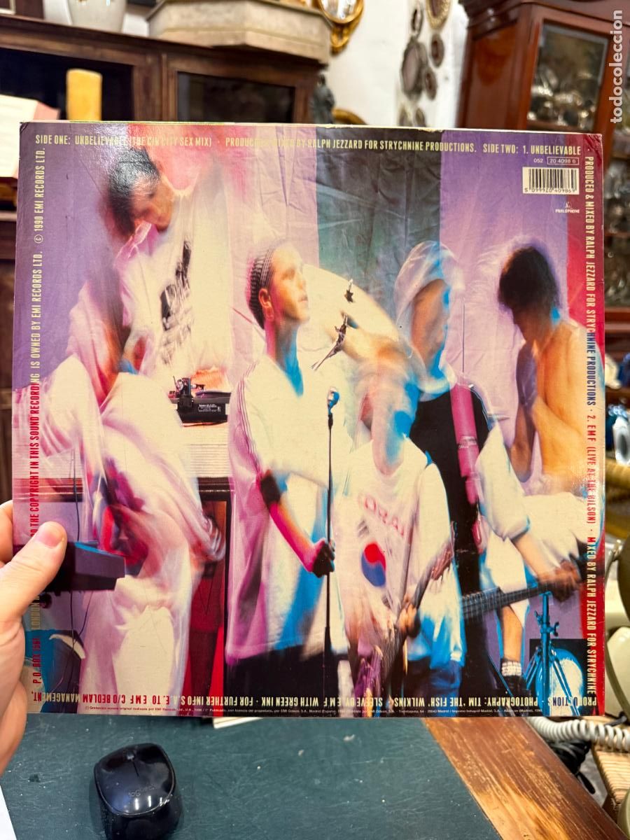 Discos de vinilo: LP UN BELIEVABLE --- - Foto 2