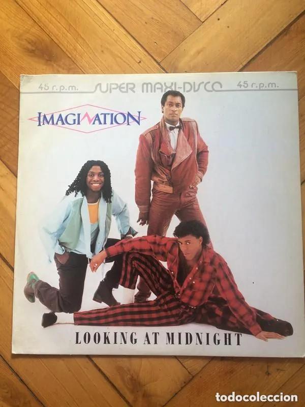 Discos de vinilo: Imagination &ndash; Looking At Midnight 12&acute;&acute; maxi single.
