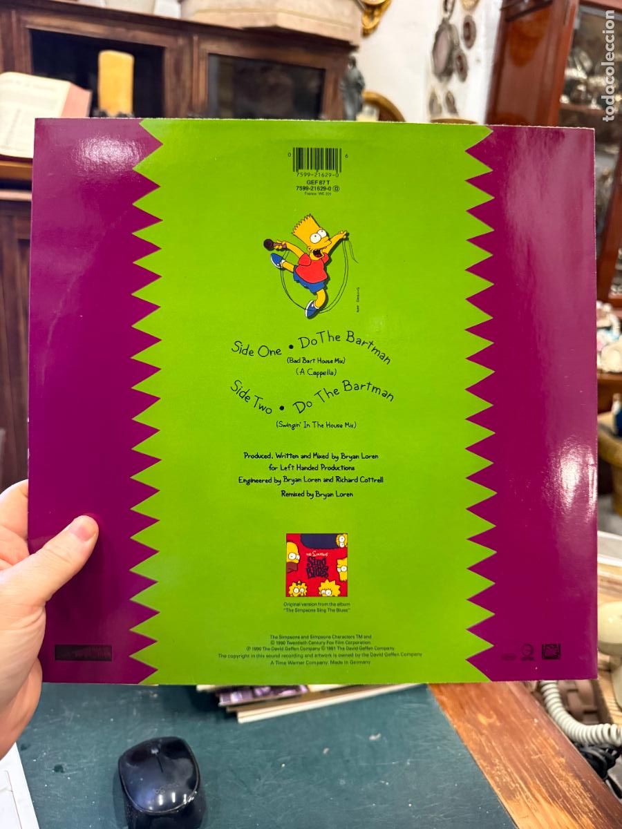 Discos de vinilo: LP DO THE BARTMAN -- - Foto 2