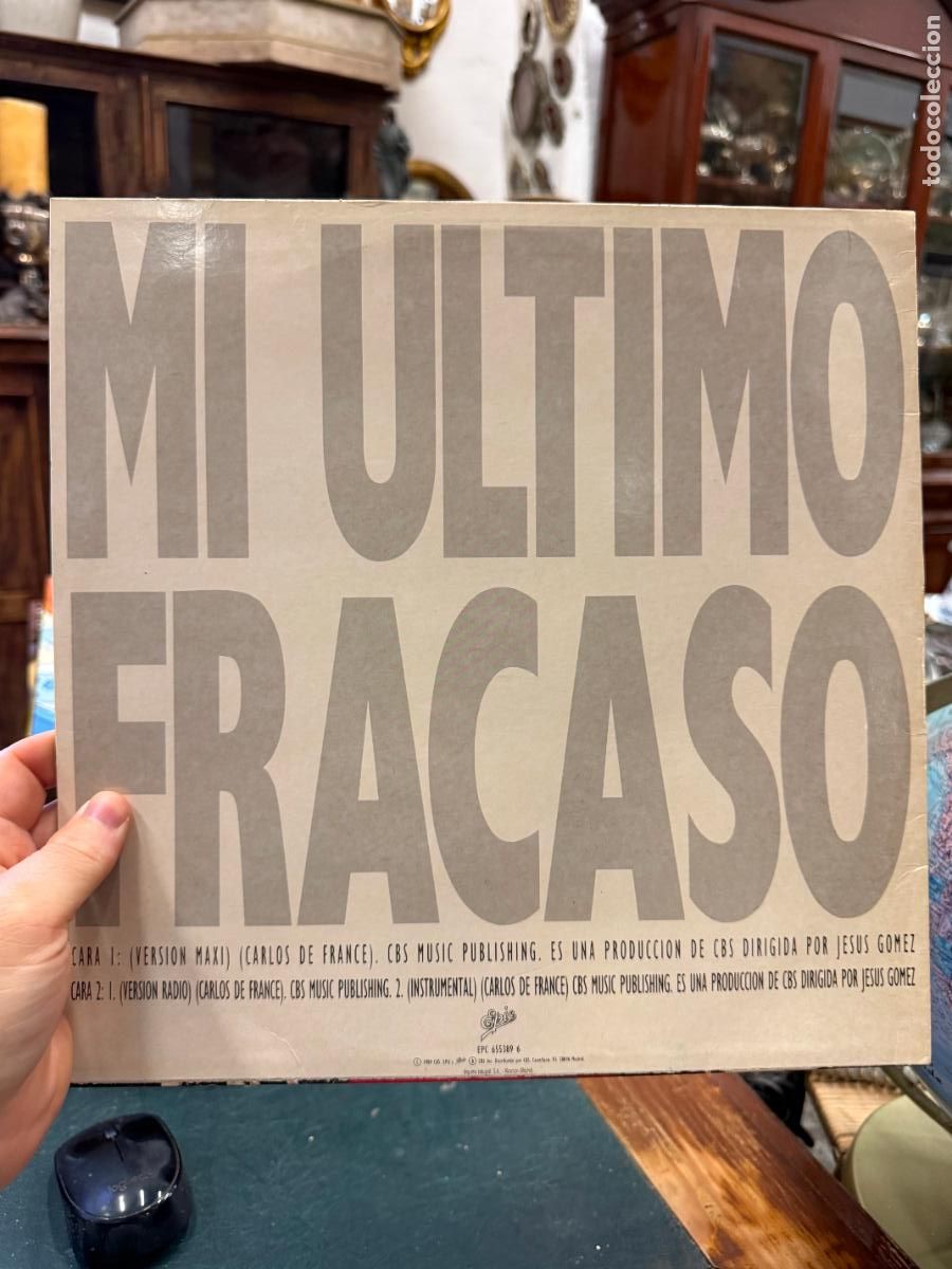 Discos de vinilo: LP OBJETIVO BIRMANIA - MI ULTIMO FRACASO - Foto 2