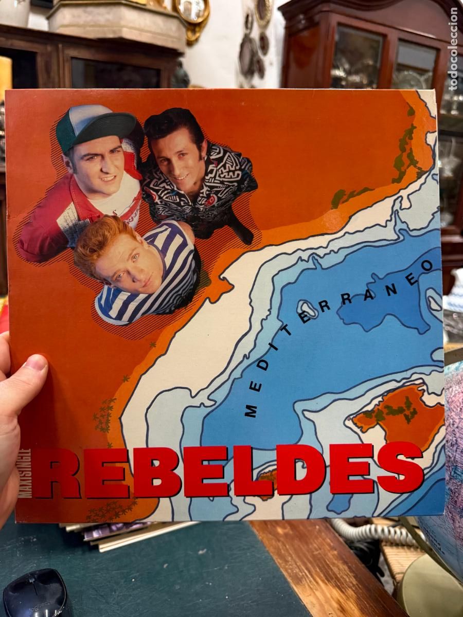 Discos de vinilo: MAXI SINGLES REBELDES - MEDITERRANEO