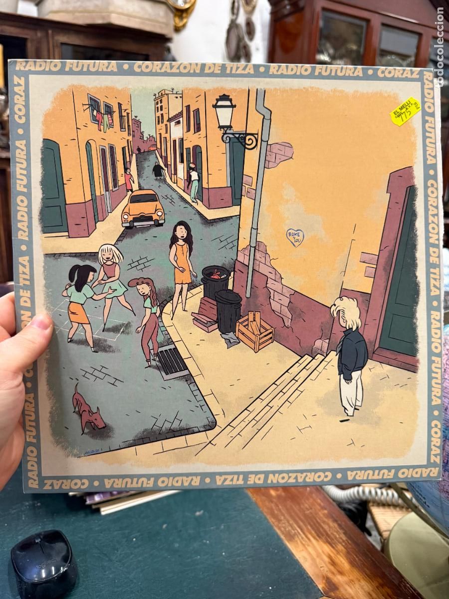 Discos de vinilo: LP RADIO FUTURA - CORAZON DE TIZA