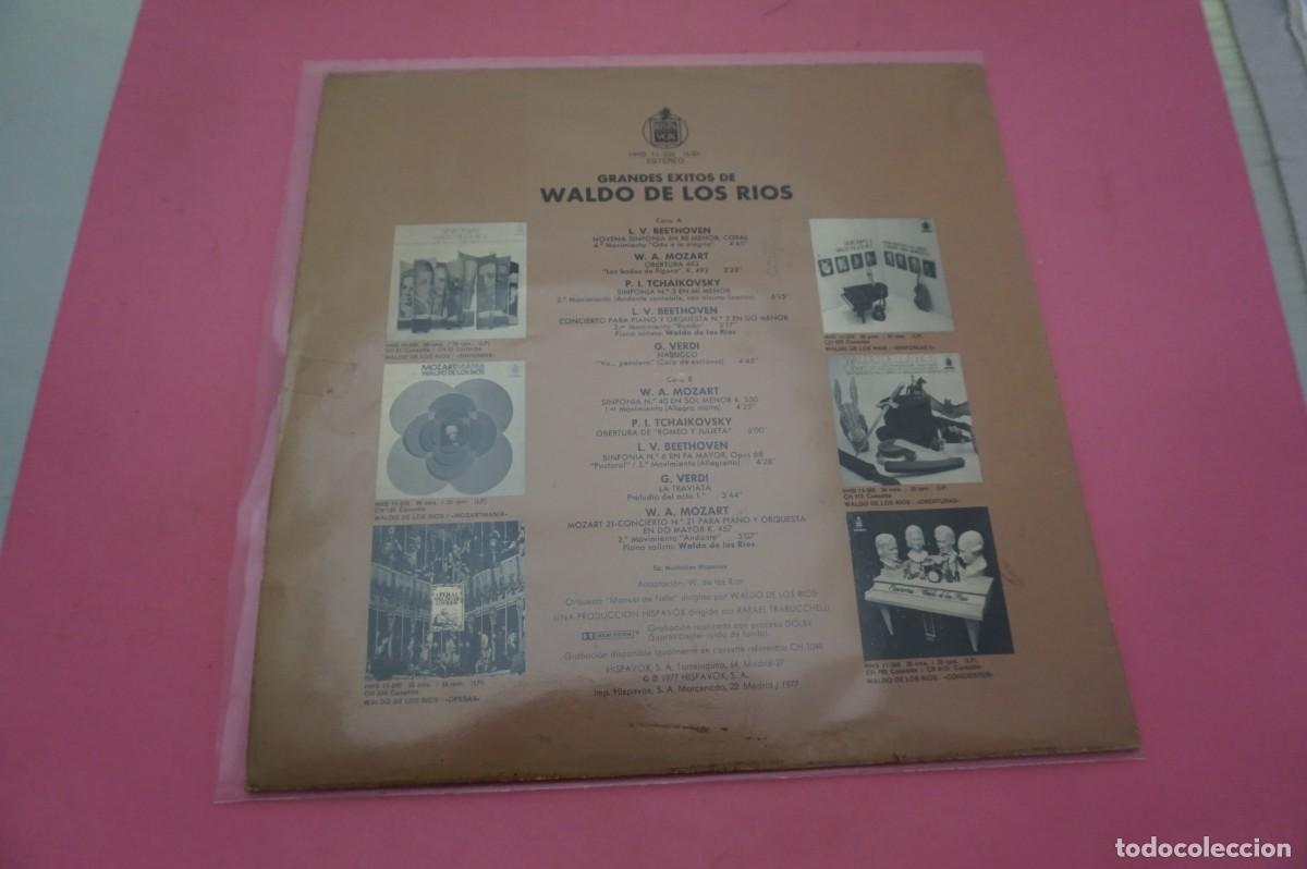 Discos de vinilo: LP - GRANDES EXITOS DE WALDO DE LOS RIOS - DISCO COMO NUEVO - Foto 3