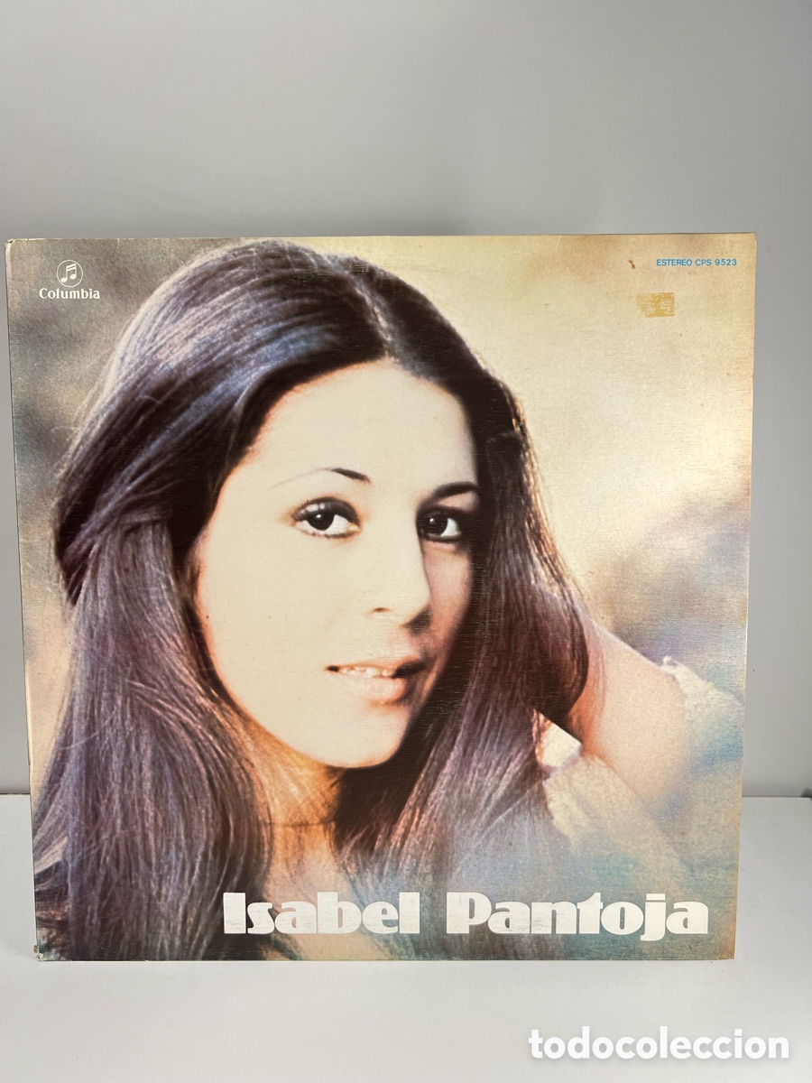 Disques de vinyle: ISABEL PANTOJA (LP) ISABEL PANTOJA 1977 A&Ntilde;O 1977