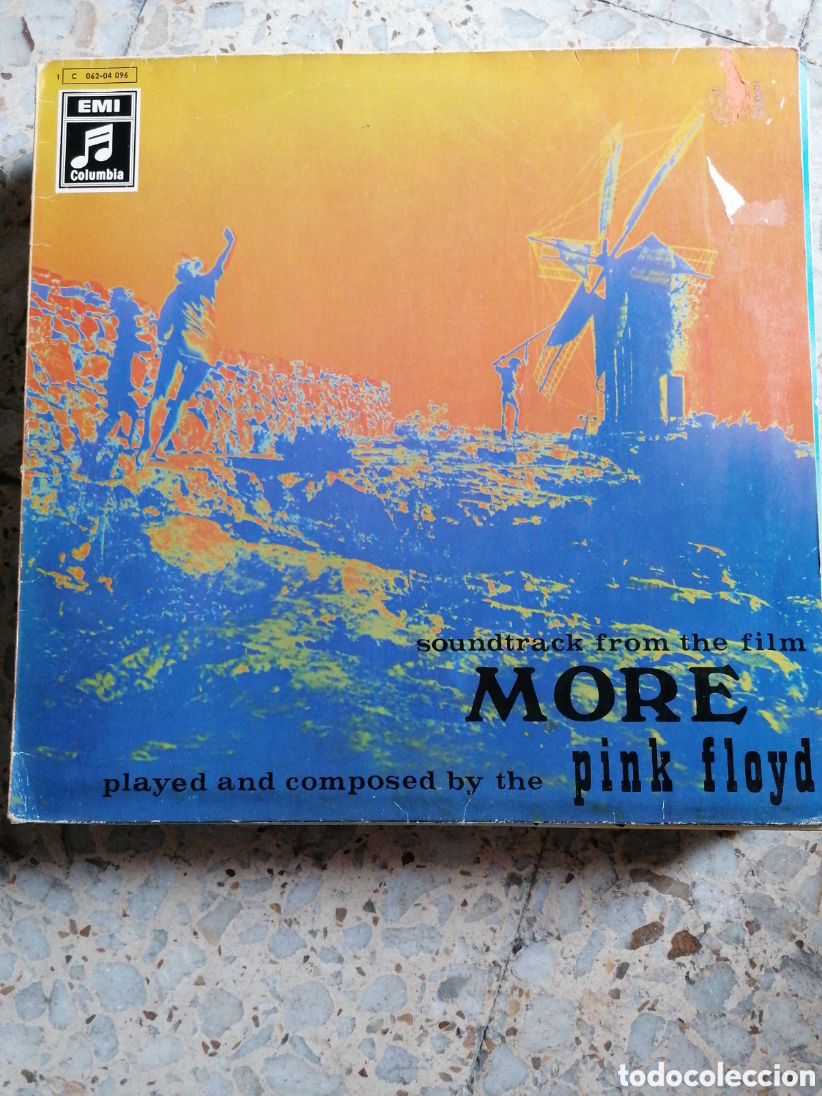 Discos de vinilo: LP PINK FLOYD MORE 1969 GERMANY DISCO EX - Foto 1