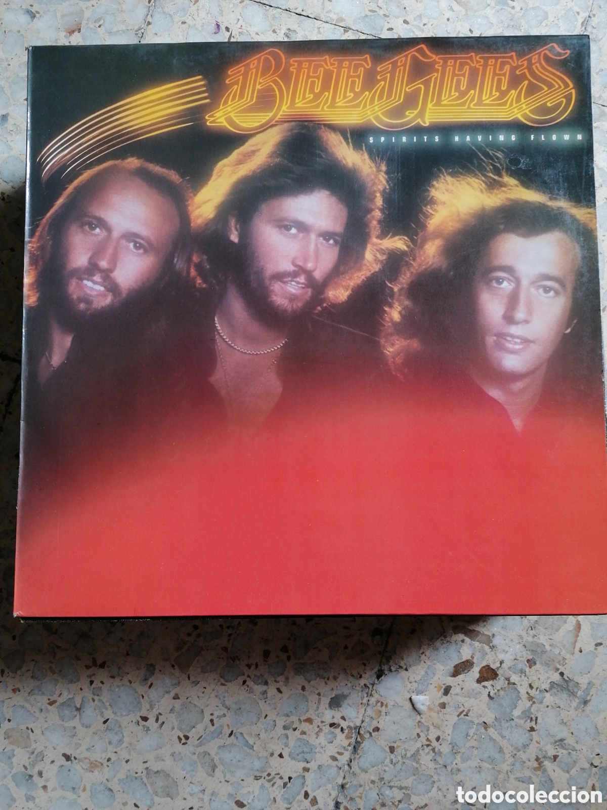 Discos de vinilo: LP BEE GEES SPIRITS HAVING FLOWN 1979 ESPA&Ntilde;A EX