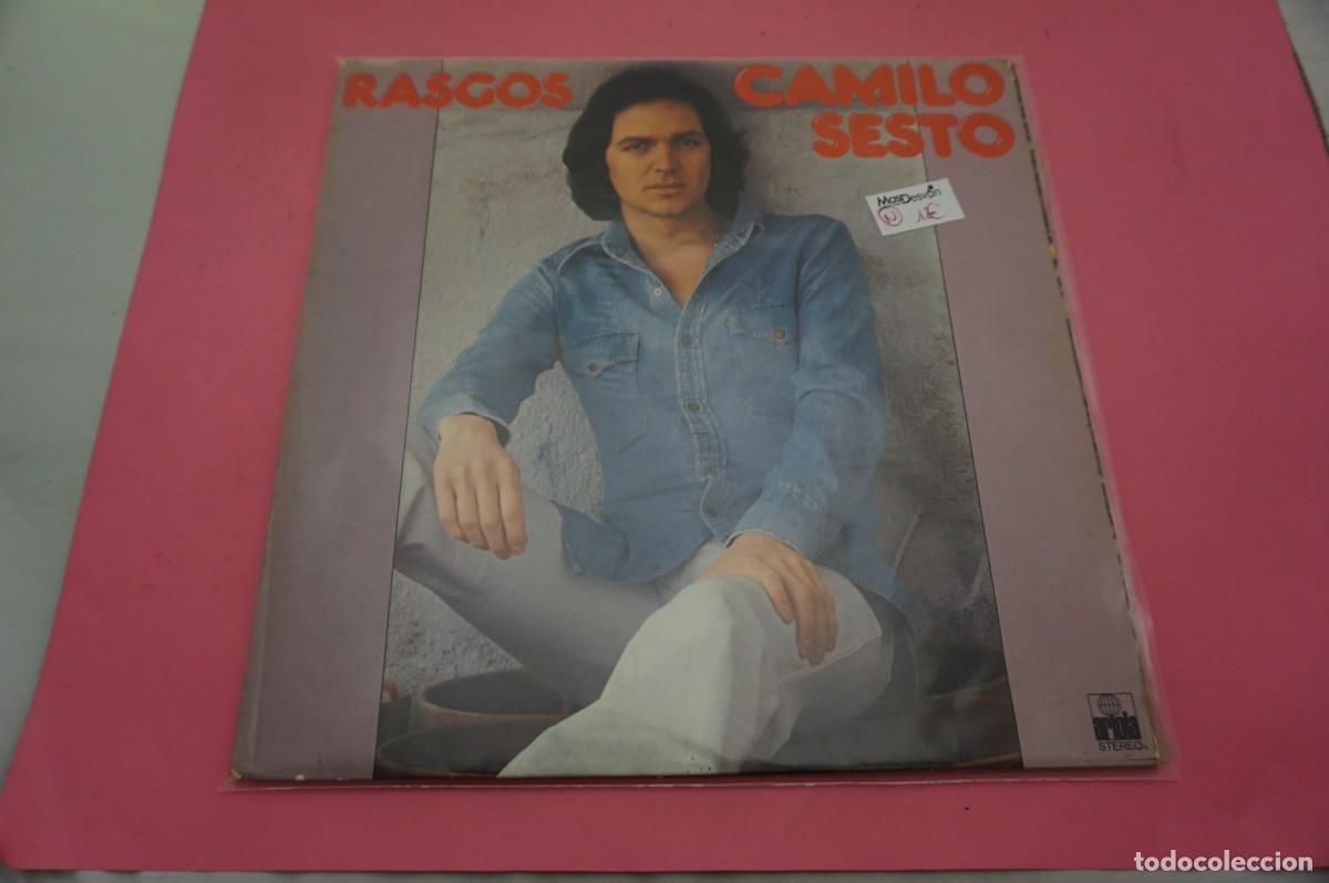 Discos de vinilo: LP - CAMILO SESTO - RASGOS - DISCO EN ESTADO EXCELENTE