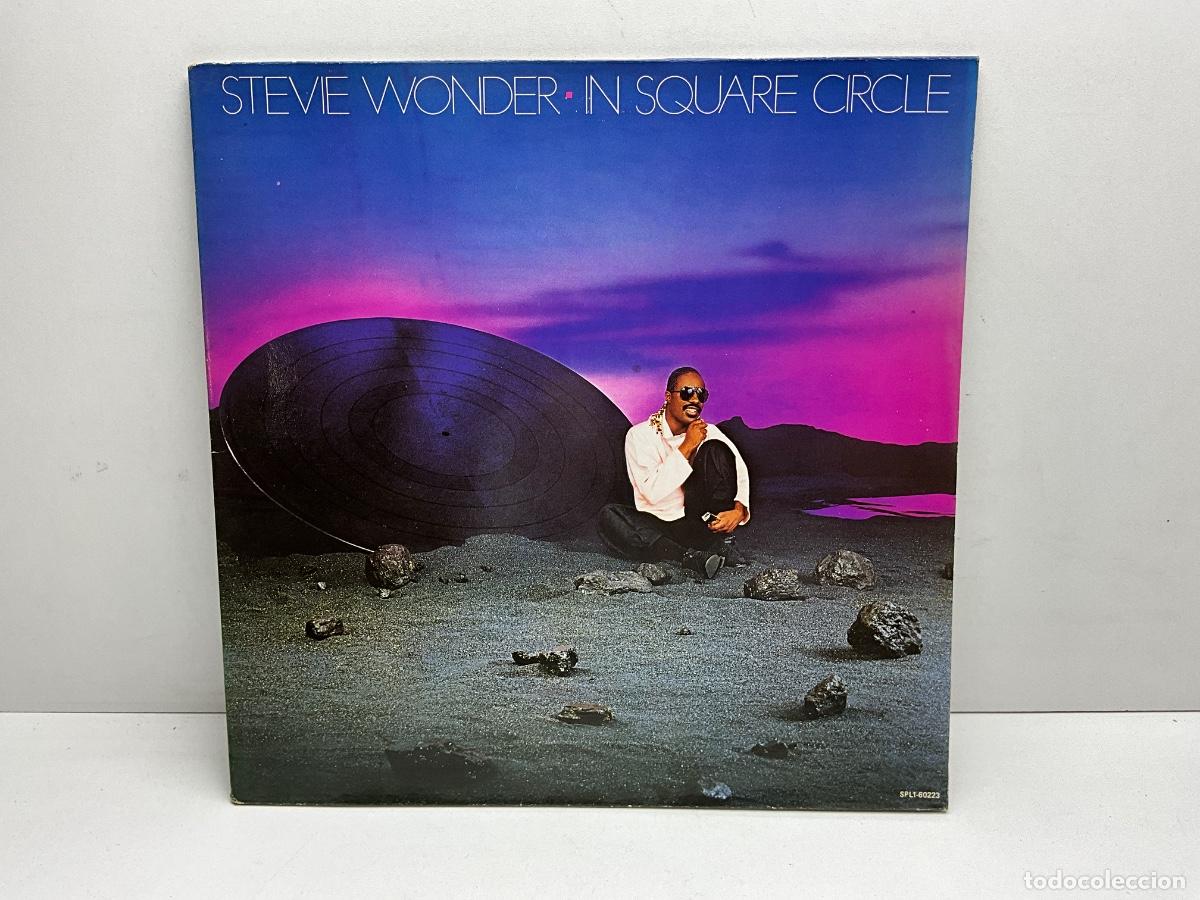 Discos de vinil: LP - DISCO - VINILO - STEVIE WONDER - IN SQUARE CIRCLE - MOTOWN 1985 - MIRAR FOTO LP TIENE UNA RAYA