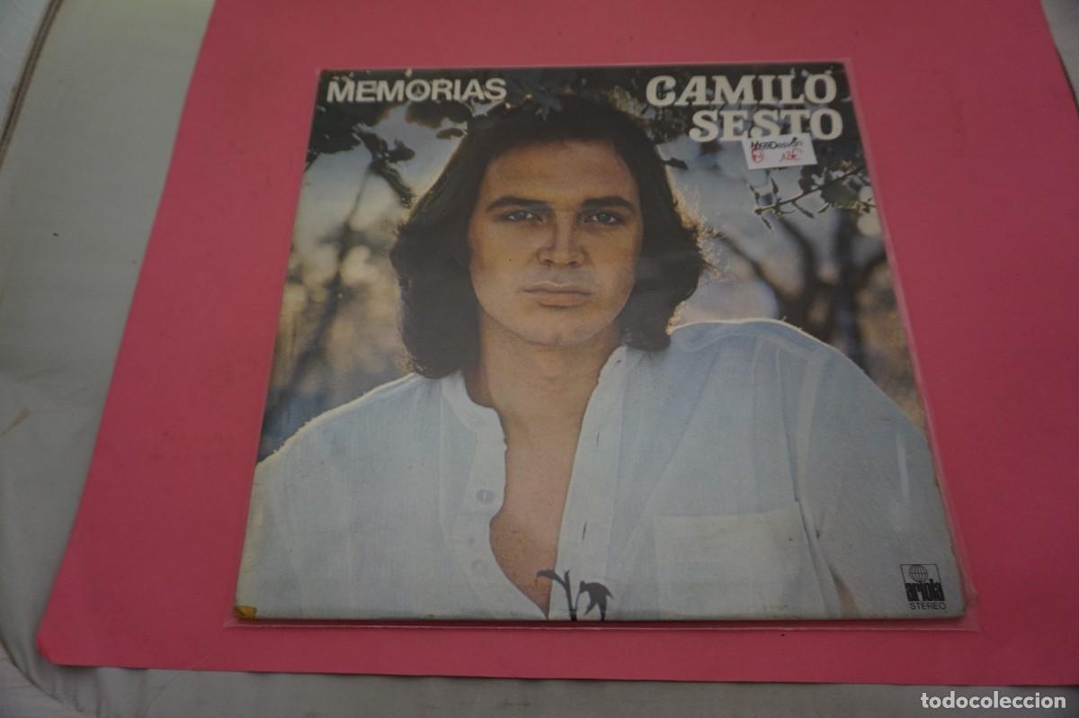 Discos de vinilo: LP - CAMILO SESTO - MEMORIAS - DISCO EN ESTADO EXCELENTE