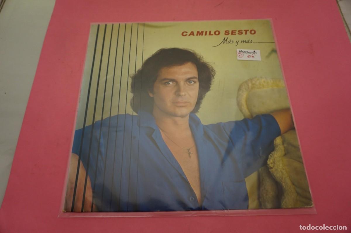 Discos de vinilo: LP - CAMILO SESTO - MAS Y MAS... - DISCO EN ESTADO EXCELENTE