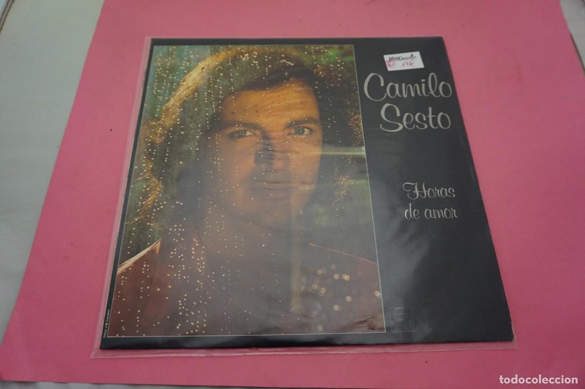 Discos de vinilo: LP - CAMILO SESTO - HORAS DE AMOR - DISCO EN ESTADO EXCELENTE