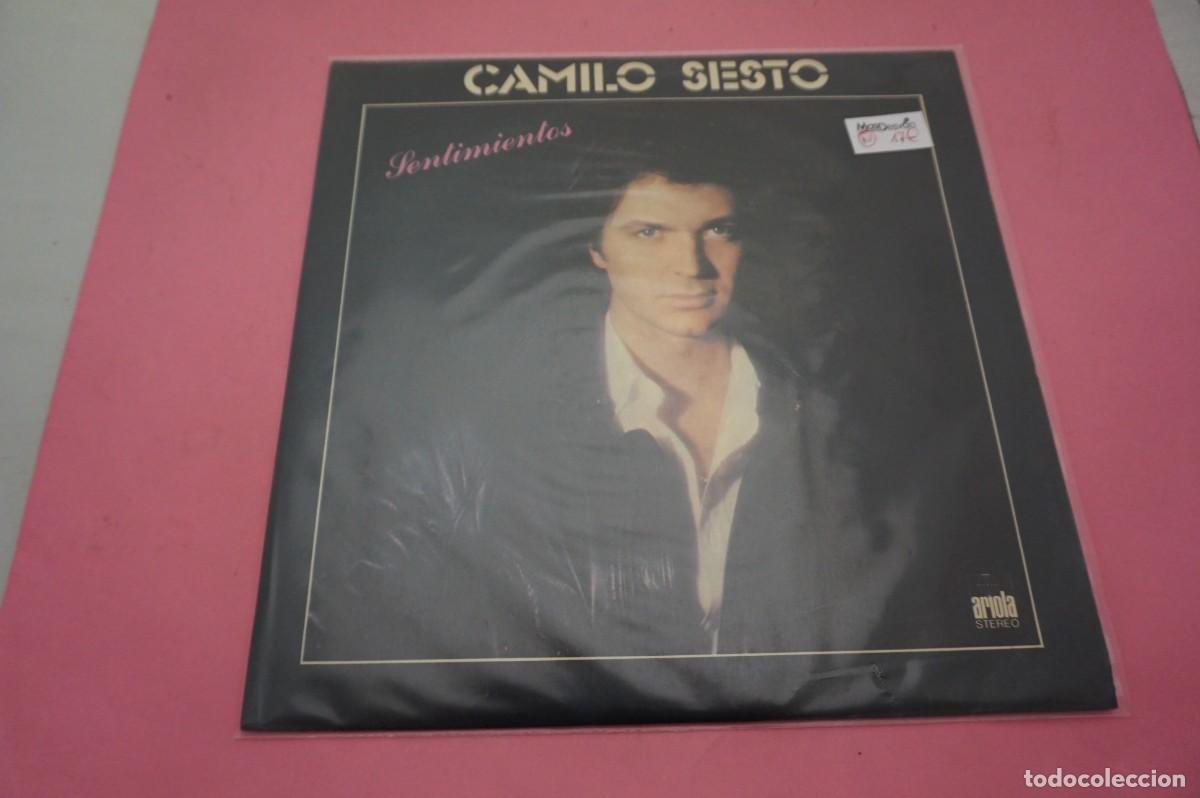Vinyl records: LP - CAMILO SESTO - SENTIMIENTOS - DISCO EN ESTADO EXCELENTE