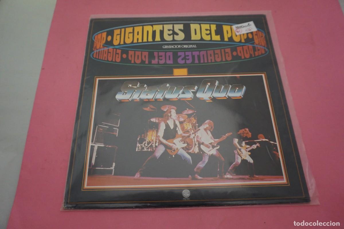 Vinyl records: LP - STATUS QUO - GIGANTES DEL POP - DISCO EN ESTADO EXCELENTE