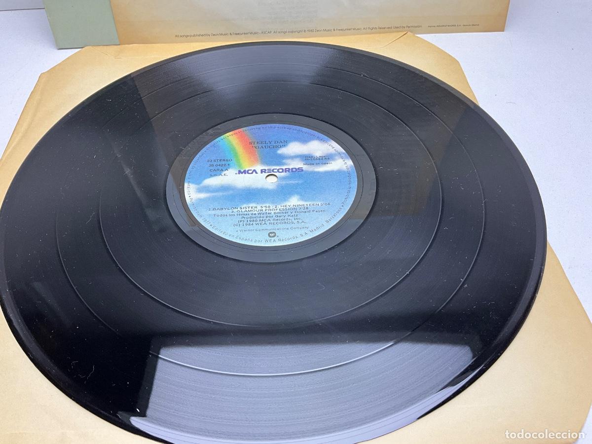 Discos de vinilo: LP - DISCO - VINILO - STEELY DAN - GAUCHO - MCA 1984 - Foto 3