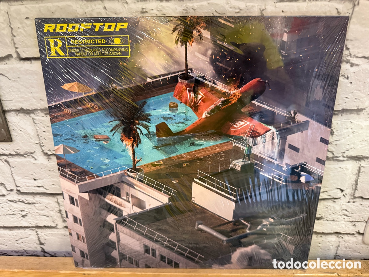 Discos de vinilo: SCH - ROOFTOP 12'' DOBLE LP PRECINTADO VINILOS AMARILLO TRANSL&Uacute;CIDO - HIP HOP RAP