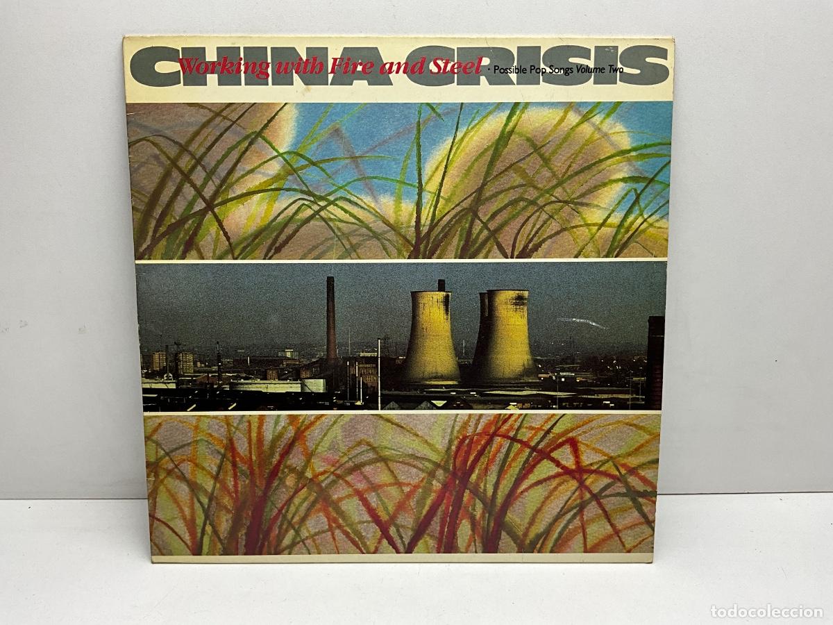 Discos de vinilo: LP - DISCO - VINILO - CHINA CRISIS - WORKING WITH FIRE AND STEEL - VIRGIN 1984