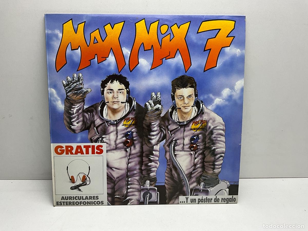 Discos de vinilo: DOBLE LP - DISCO - VINILO - MAX MIX 7 - CON P&Oacute;STER ORIGINAL - MAX MUSIC 1987