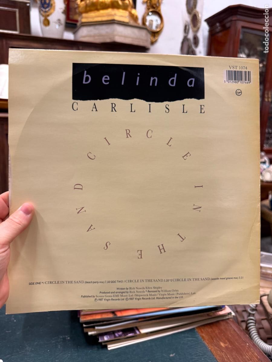 Discos de vinilo: LP BELINDA IN THE SAND CIRCLE - Foto 2