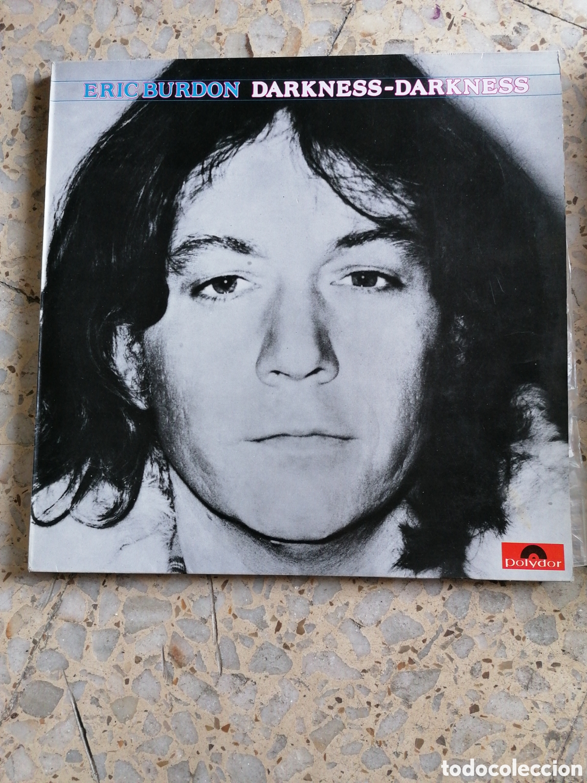 Discos de vinilo: LP ERIC BURDON DARKNESS DARKNESS 1980 ESPA&Ntilde;A EX - Foto 1