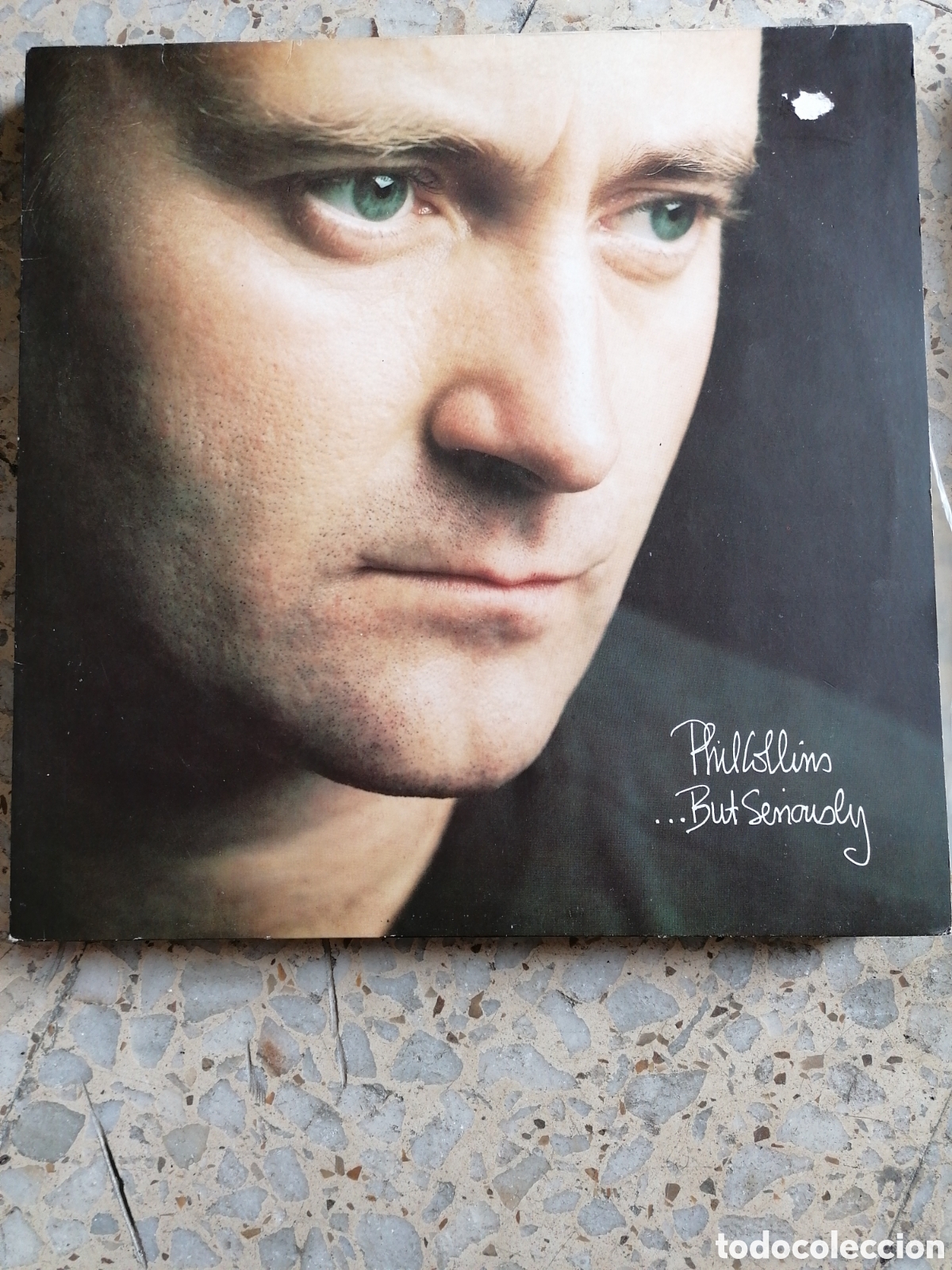 Discos de vinil: LP PHIL COLLINS BUT SERIOUSLY 1989 GERMANY ENCARTE