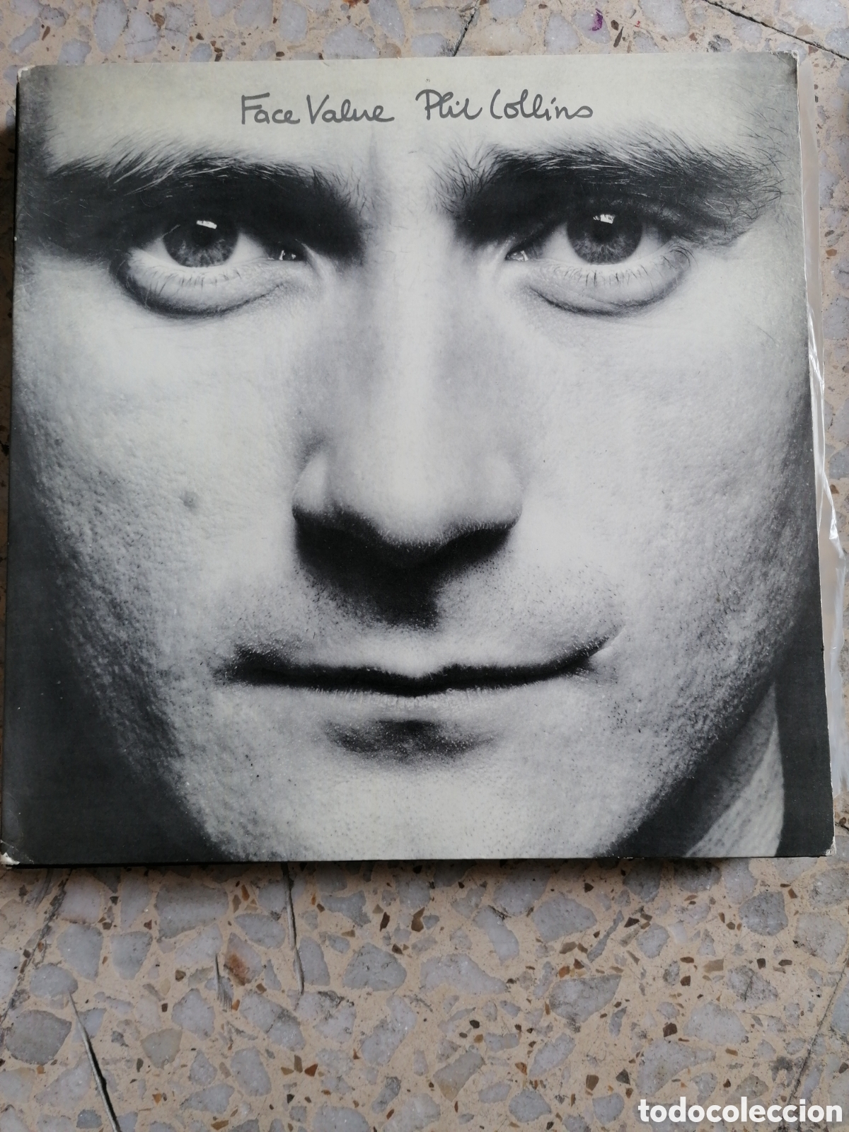 Discos de vinilo: LP PHIL COLLINS FACE VALUE 1981 ESPA&Ntilde;A PORTADA DOBLE - Foto 1
