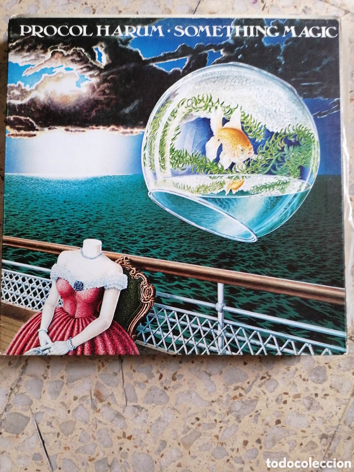 Disques de vinyle: LP PROCOL HARUM SOMETHING MAGIC 1977 ESPA&Ntilde;A PORTADA DOBLE EX